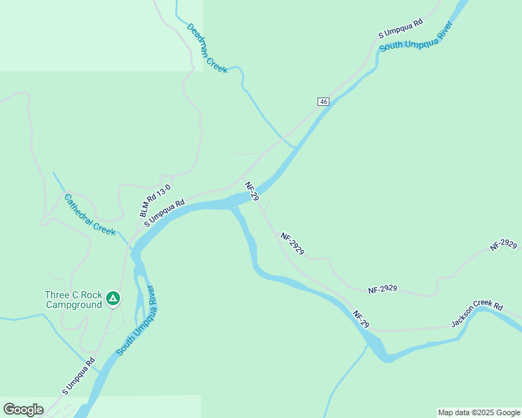 map of restaurants, bars, coffee shops, grocery stores, and more near 227 National Forest Development Road 29 in Tiller