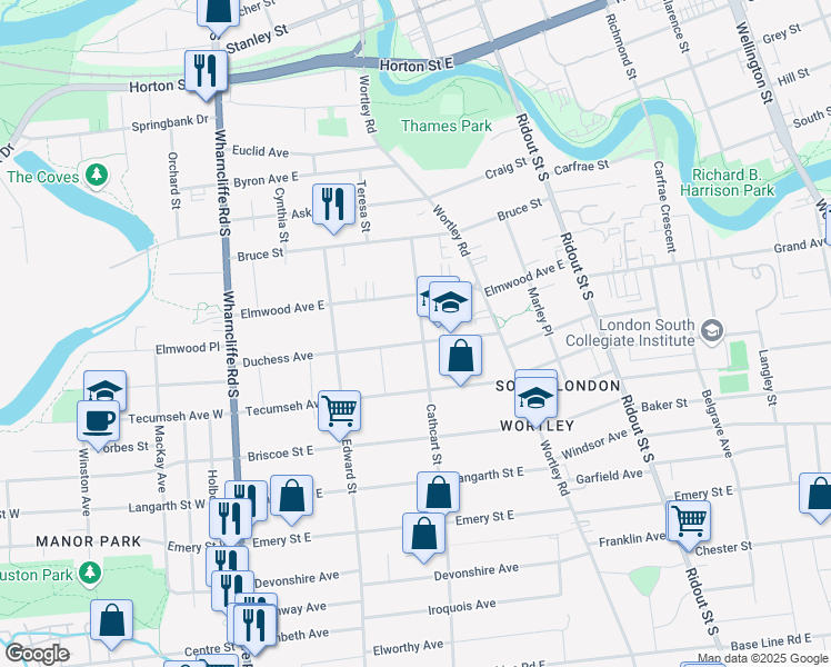 53 Cathcart Street, London ON Walk Score