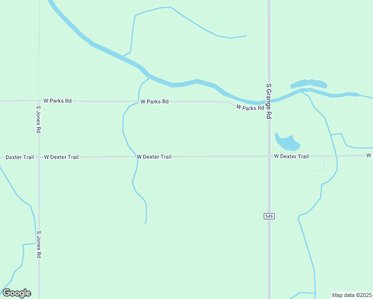 map of restaurants, bars, coffee shops, grocery stores, and more near 14300 West Dexter Trail in Westphalia