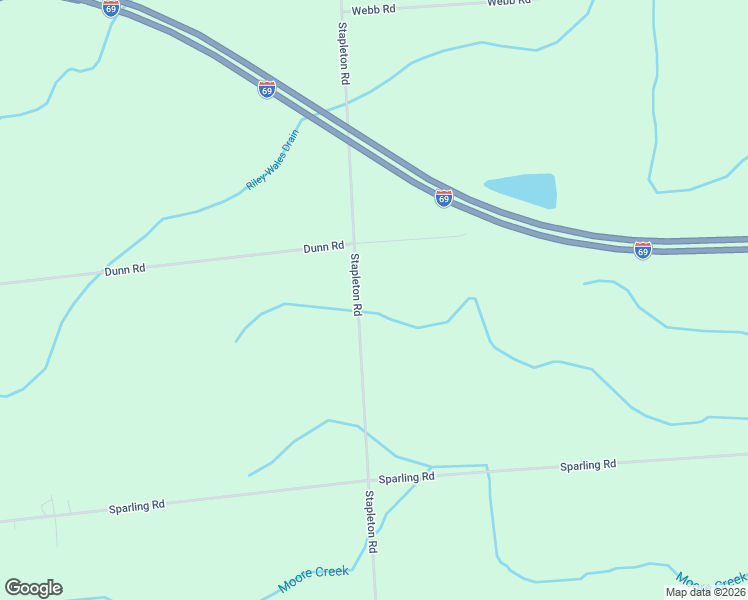 map of restaurants, bars, coffee shops, grocery stores, and more near 2434 Stapleton Road in Goodells