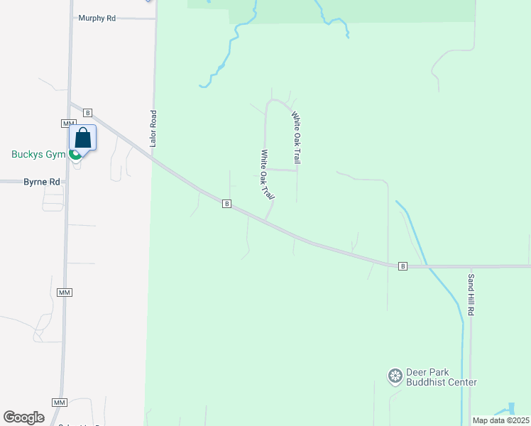 map of restaurants, bars, coffee shops, grocery stores, and more near 2291 White Oak Trail in Oregon