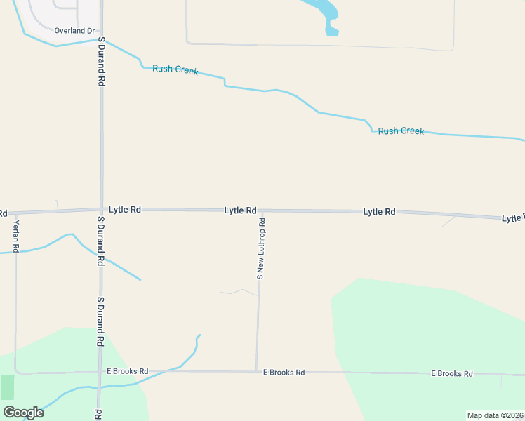 map of restaurants, bars, coffee shops, grocery stores, and more near 2001 South New Lothrop Road in Lennon