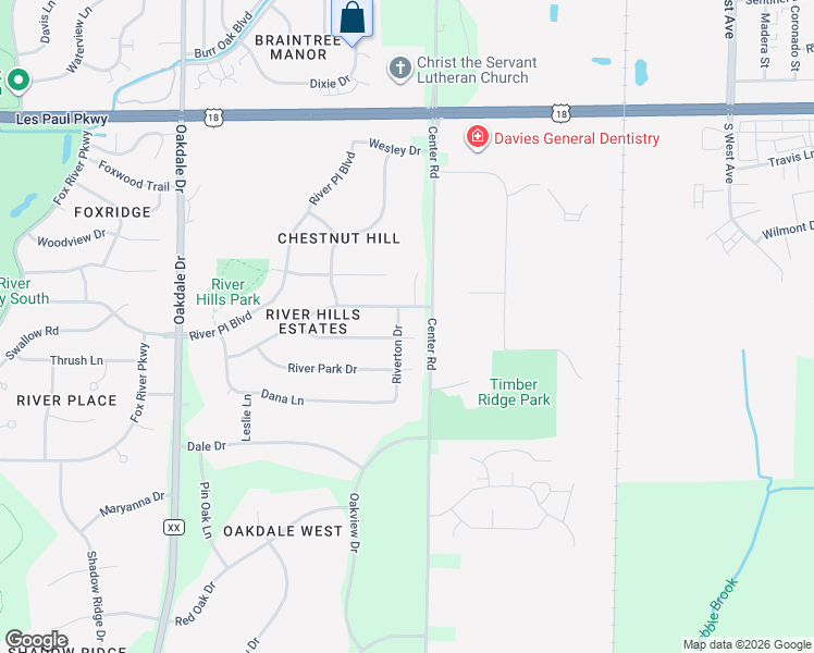 map of restaurants, bars, coffee shops, grocery stores, and more near 900 Valley Hill Drive in Waukesha