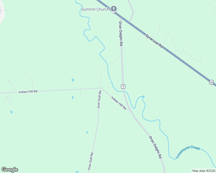 map of restaurants, bars, coffee shops, grocery stores, and more near 8543-8559 Indian Hill Road in Manlius