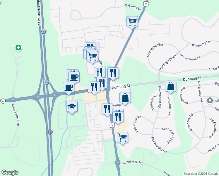 map of restaurants, bars, coffee shops, grocery stores, and more near in Malta