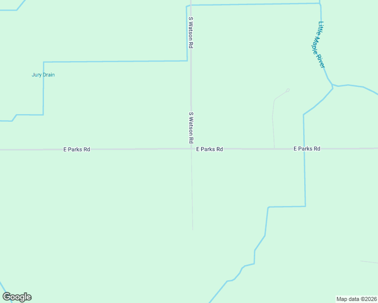 map of restaurants, bars, coffee shops, grocery stores, and more near 5001-5099 East Parks Road in Saint Johns