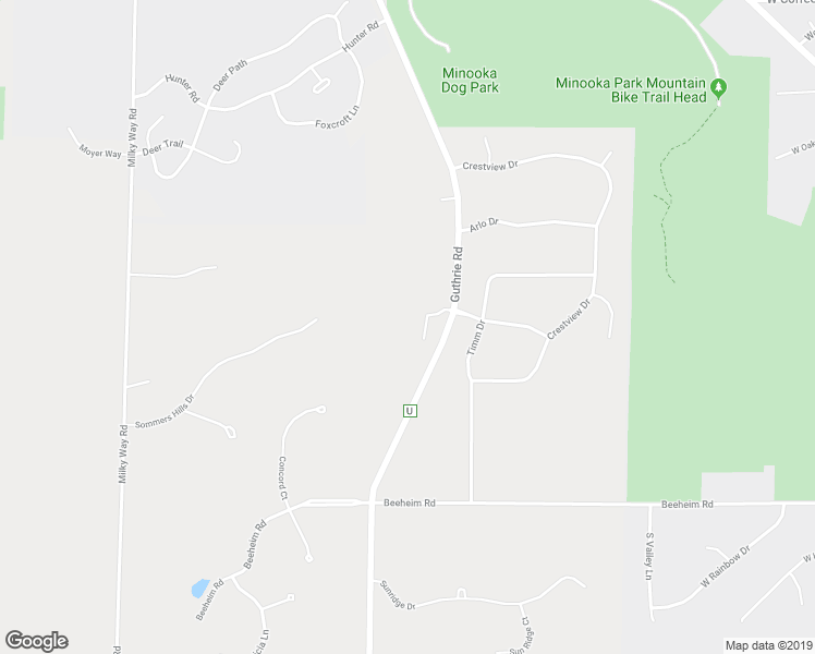 map of restaurants, bars, coffee shops, grocery stores, and more near W223S3993 Guthrie Road in Waukesha