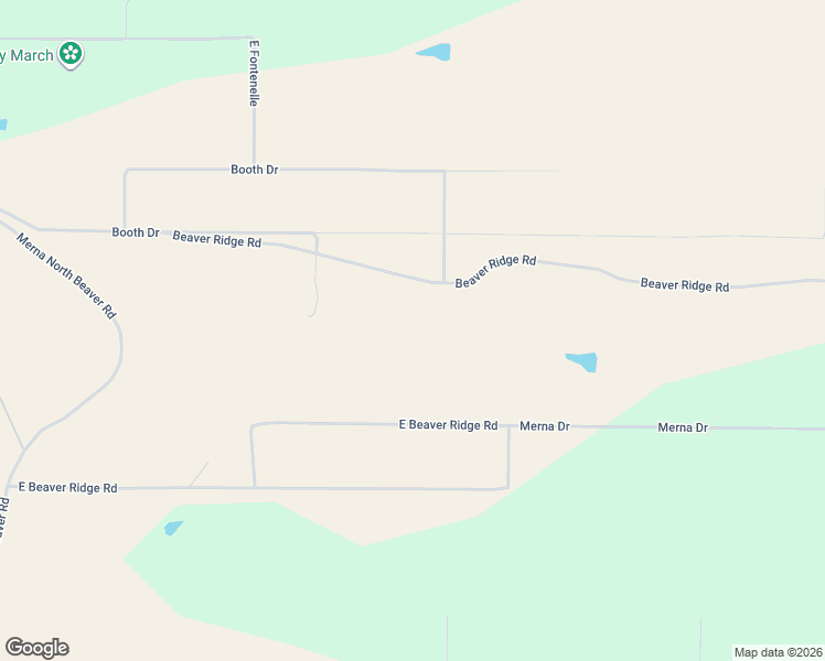 map of restaurants, bars, coffee shops, grocery stores, and more near 56 Beaver Road in Pinedale