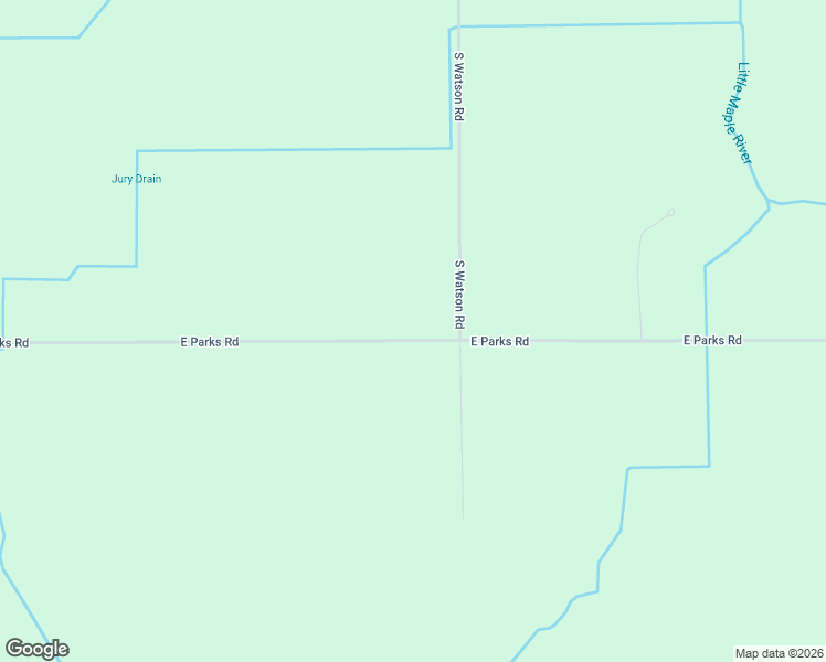 map of restaurants, bars, coffee shops, grocery stores, and more near 5001 East Parks Road in Saint Johns