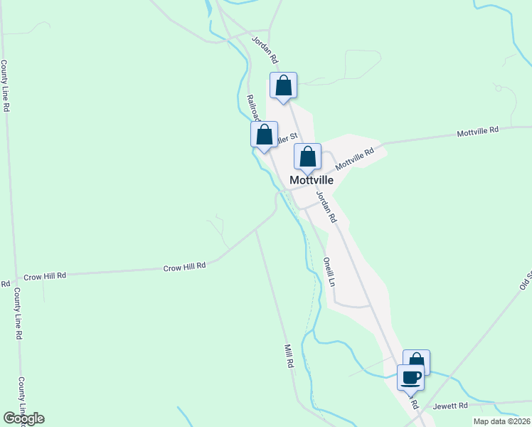 map of restaurants, bars, coffee shops, grocery stores, and more near 834 Crow Hill Road in Skaneateles