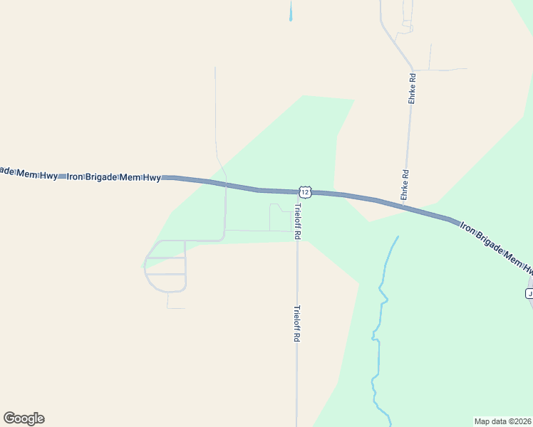 map of restaurants, bars, coffee shops, grocery stores, and more near N3525 Trieloff Road in Fort Atkinson