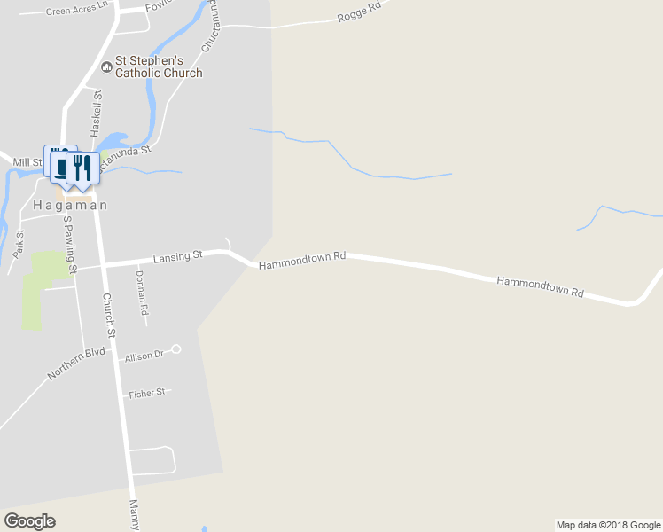 map of restaurants, bars, coffee shops, grocery stores, and more near 146 Hammondtown Road in Amsterdam