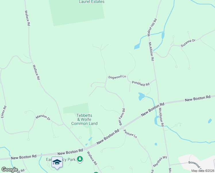 map of restaurants, bars, coffee shops, grocery stores, and more near 41 Barr Farm Road in Bedford