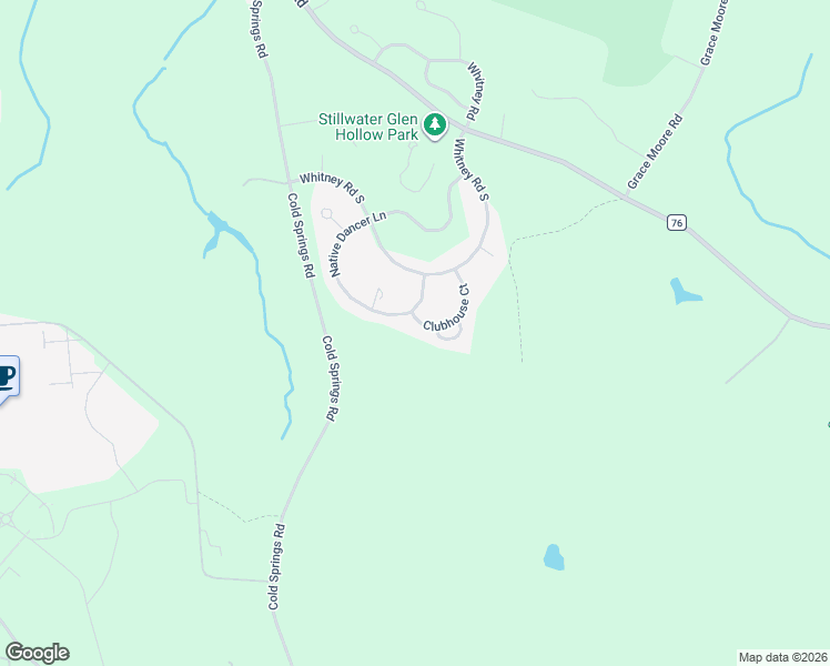 map of restaurants, bars, coffee shops, grocery stores, and more near 6 Clubhouse Court in Saratoga Springs