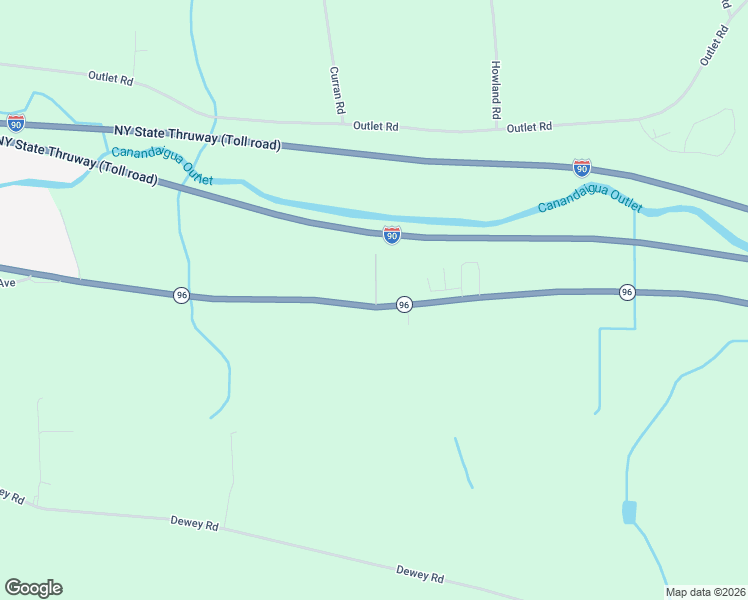 map of restaurants, bars, coffee shops, grocery stores, and more near 3728 New York 96 in Shortsville