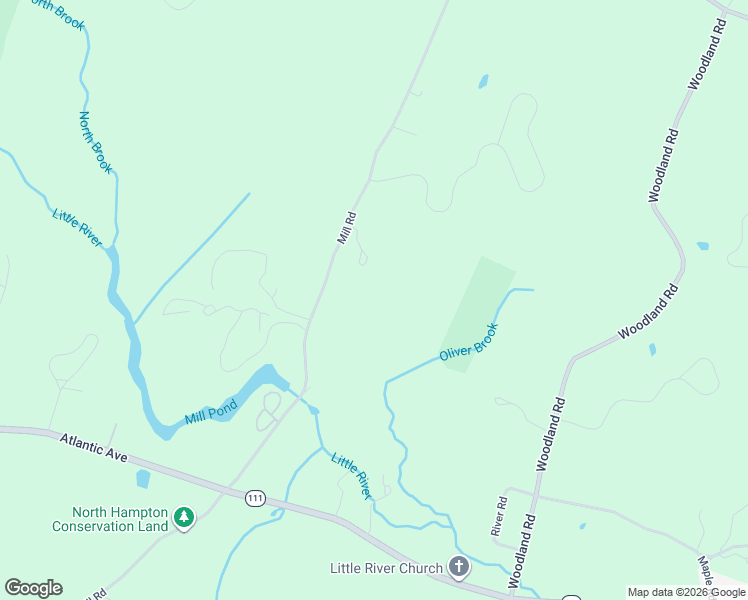 map of restaurants, bars, coffee shops, grocery stores, and more near 143 Mill Road in North Hampton