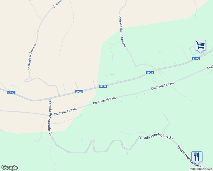 map of restaurants, bars, coffee shops, grocery stores, and more near 19 Contrada Santo Stefano in Ripatransone