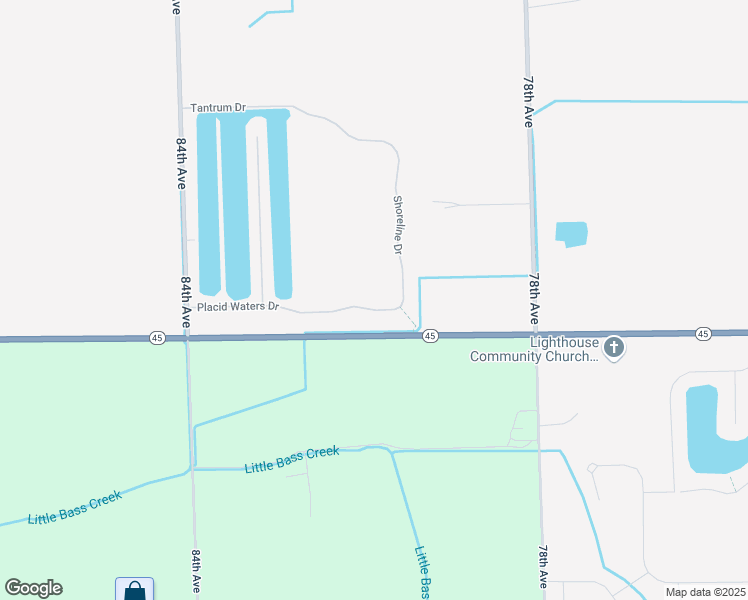 map of restaurants, bars, coffee shops, grocery stores, and more near 8087 Placid Waters Drive in Allendale Charter Township
