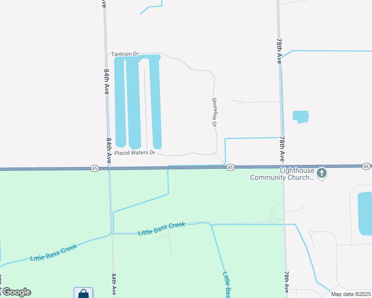map of restaurants, bars, coffee shops, grocery stores, and more near 8134 Placid Waters Drive in Allendale Charter Township