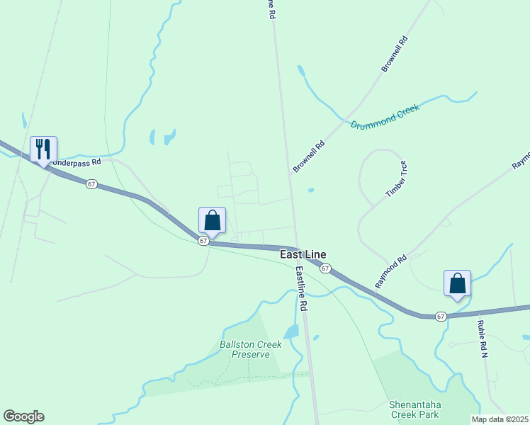 map of restaurants, bars, coffee shops, grocery stores, and more near 3106 Blue Heron Way in Ballston