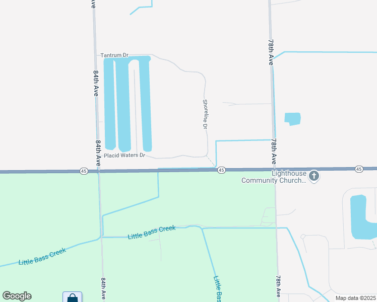map of restaurants, bars, coffee shops, grocery stores, and more near 8087 Placid Waters Drive in Allendale Charter Township