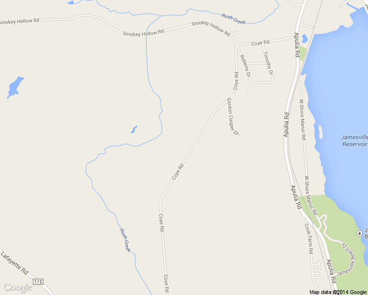 map of restaurants, bars, coffee shops, grocery stores, and more near 4169 Coye Rd in Jamesville