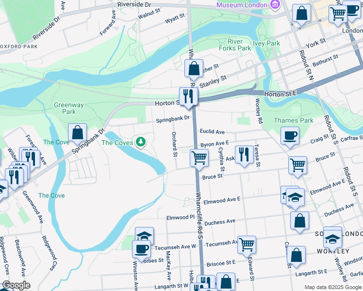 9 Byron Avenue West, London ON Walk Score