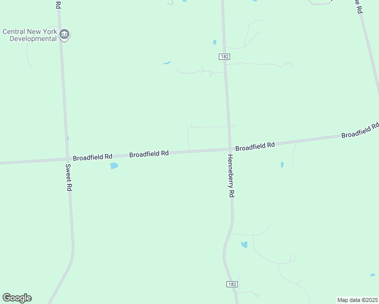 map of restaurants, bars, coffee shops, grocery stores, and more near 7477 Broadfield Road in Manlius