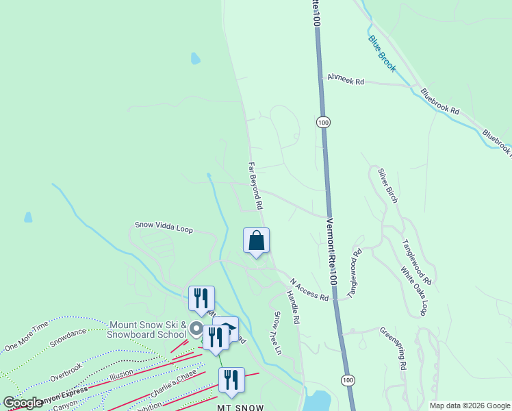 map of restaurants, bars, coffee shops, grocery stores, and more near 27 Upper Handle Road in Dover