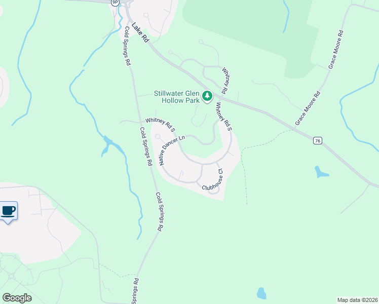 map of restaurants, bars, coffee shops, grocery stores, and more near 42 Whitney Road South in Saratoga Springs