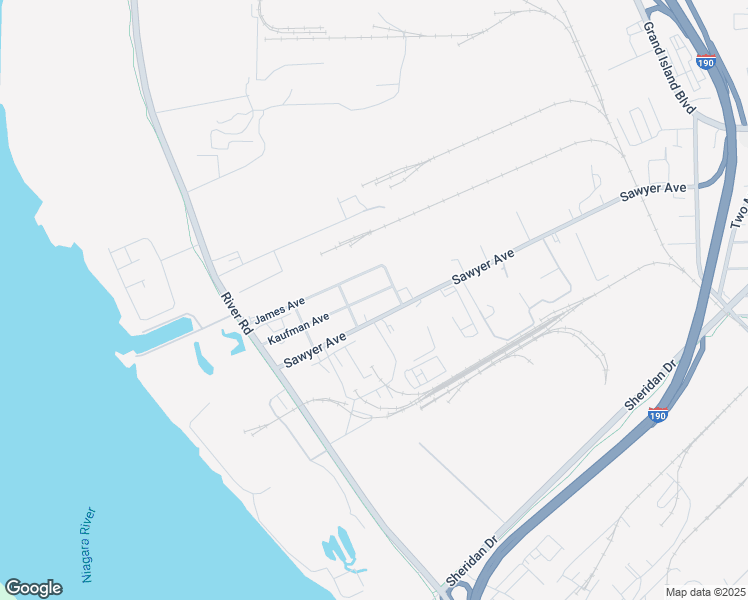 map of restaurants, bars, coffee shops, grocery stores, and more near 141 Kaufman Avenue in Tonawanda
