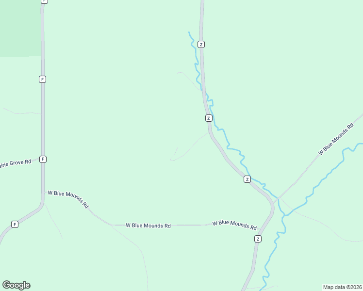map of restaurants, bars, coffee shops, grocery stores, and more near 2195 County Highway Z in Blue Mounds