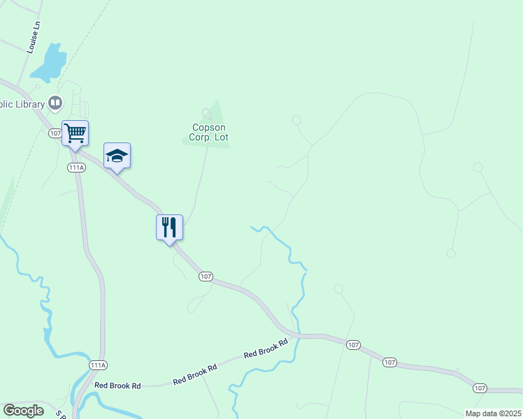 map of restaurants, bars, coffee shops, grocery stores, and more near 60 Copp Drive in Fremont
