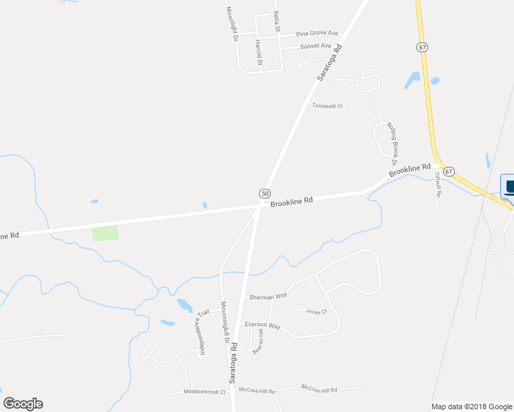 map of restaurants, bars, coffee shops, grocery stores, and more near 100 Brookline Road in Ballston Spa