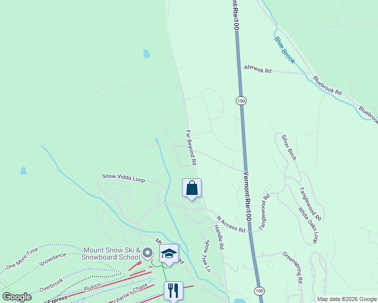 map of restaurants, bars, coffee shops, grocery stores, and more near 27 Upper Handle Road in Dover