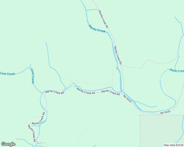 map of restaurants, bars, coffee shops, grocery stores, and more near Myrtle Creek Road in Myrtle Point
