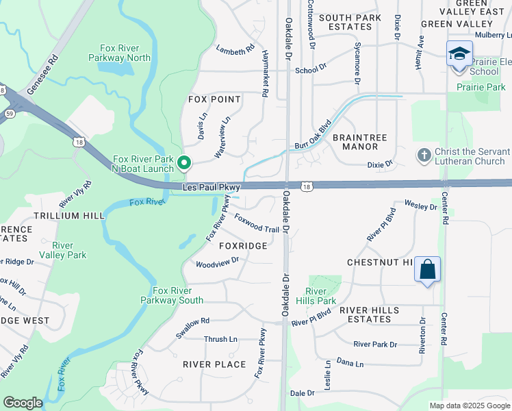 1202 Woodbury Commons, Waukesha WI Walk Score