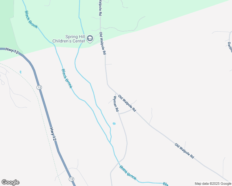 map of restaurants, bars, coffee shops, grocery stores, and more near 341 Old Walpole Road in Keene