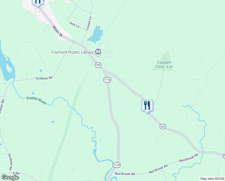 map of restaurants, bars, coffee shops, grocery stores, and more near 601 Main Street in Fremont