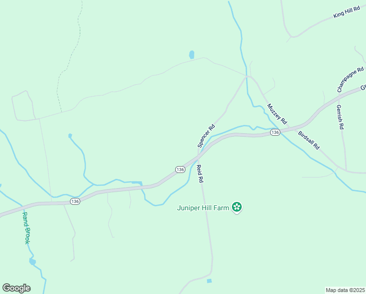 map of restaurants, bars, coffee shops, grocery stores, and more near 9 Spencer Road in Francestown
