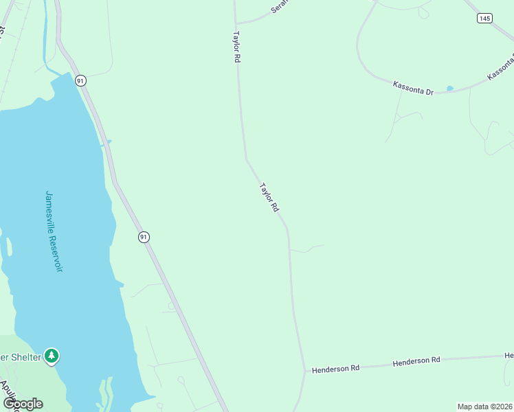 map of restaurants, bars, coffee shops, grocery stores, and more near 4257 Taylor Road in Jamesville