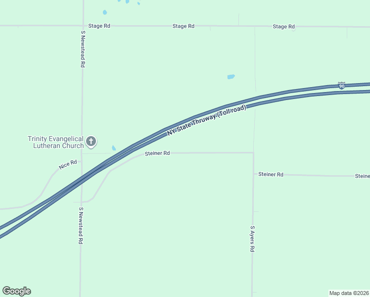 map of restaurants, bars, coffee shops, grocery stores, and more near 12958 Steiner Road in Akron