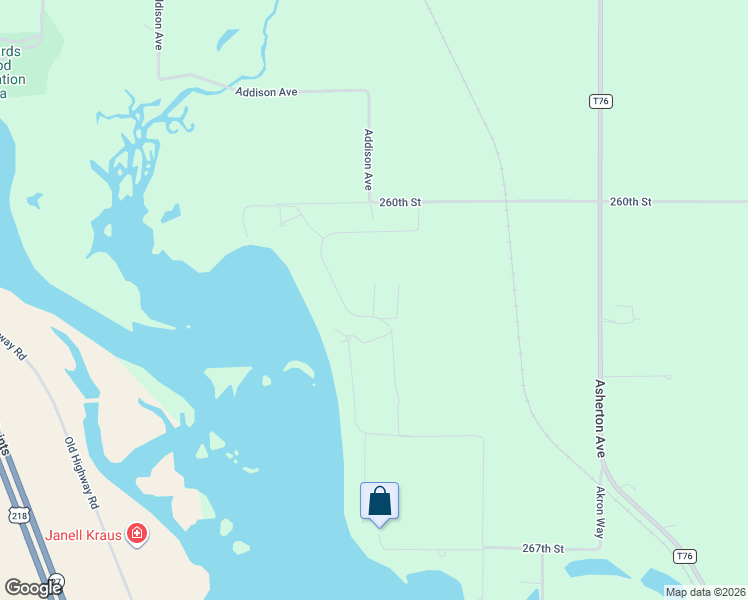 map of restaurants, bars, coffee shops, grocery stores, and more near Harbor Ridge Lane in Chickasaw County