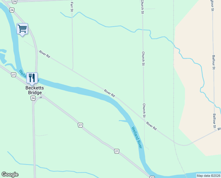 map of restaurants, bars, coffee shops, grocery stores, and more near 849 River Road in Pelham