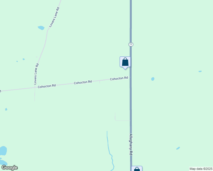 map of restaurants, bars, coffee shops, grocery stores, and more near 1094 Cohocton Road in Corfu