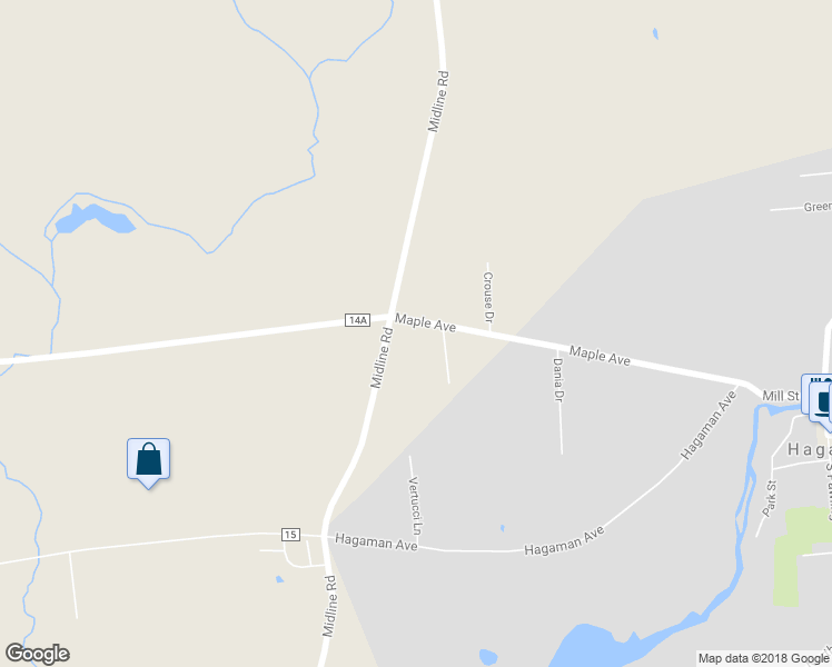 map of restaurants, bars, coffee shops, grocery stores, and more near 318 Maple Avenue in Amsterdam