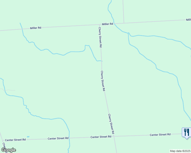 map of restaurants, bars, coffee shops, grocery stores, and more near 7443 Cherry Street Road in Auburn