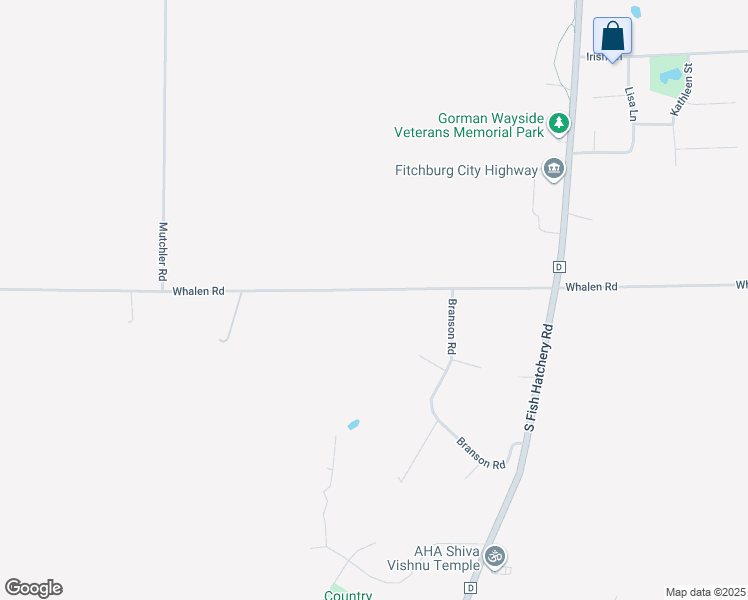 map of restaurants, bars, coffee shops, grocery stores, and more near 5687 Whalen Road in Fitchburg