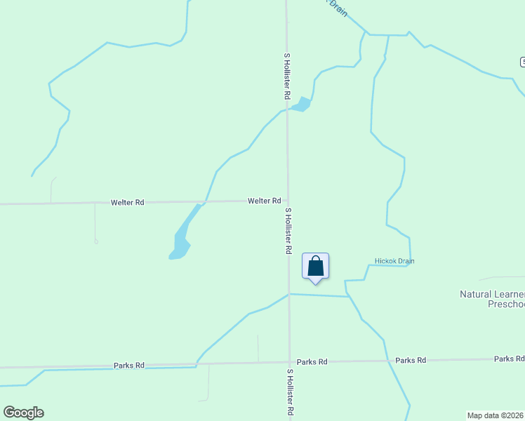 map of restaurants, bars, coffee shops, grocery stores, and more near 8876 Welter Road in Ovid