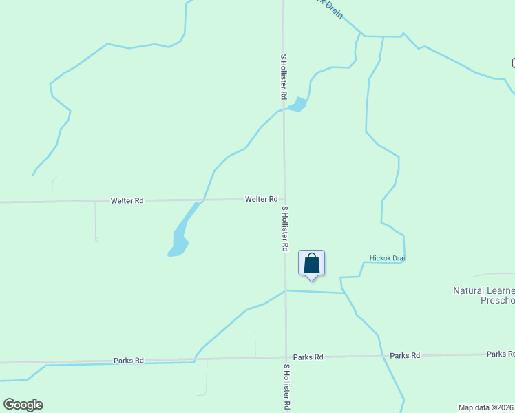map of restaurants, bars, coffee shops, grocery stores, and more near 8876 Welter Road in Ovid